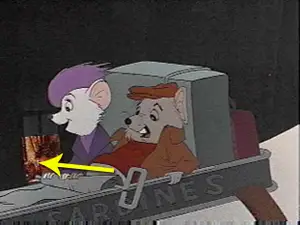 YuG_Lab_art's tweet photo. @iluminatibot Disney had to recall VHS copies of the film The Adventures of Bernard and Bianca in 1999 because a topless woman could be seen in the background. https://t.co/XMWsTnY8f8