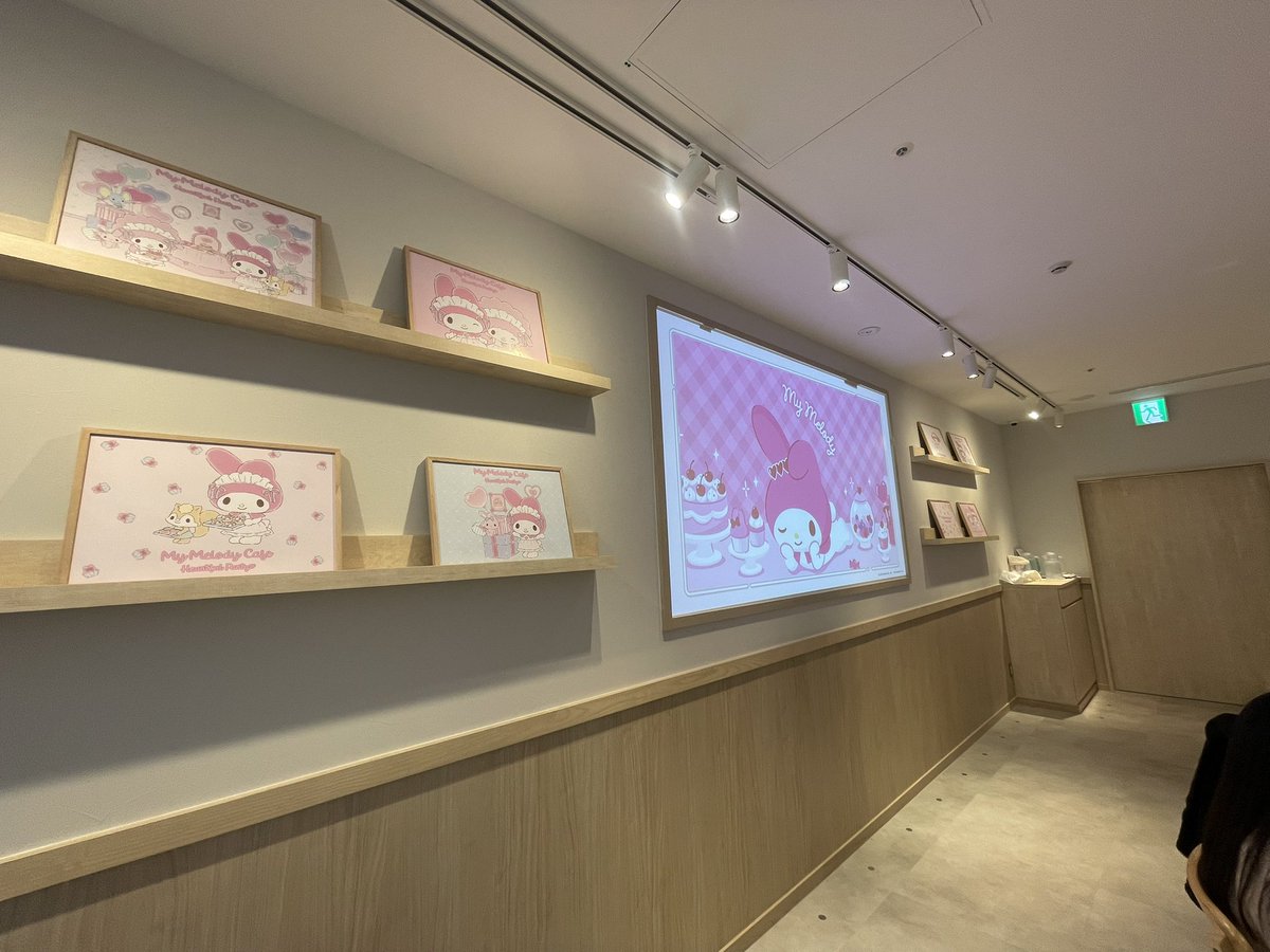 #マイメロディ50周年 
#マイメロハートでありがとう
#マイメロディカフェ
50周年おめでとう♡
