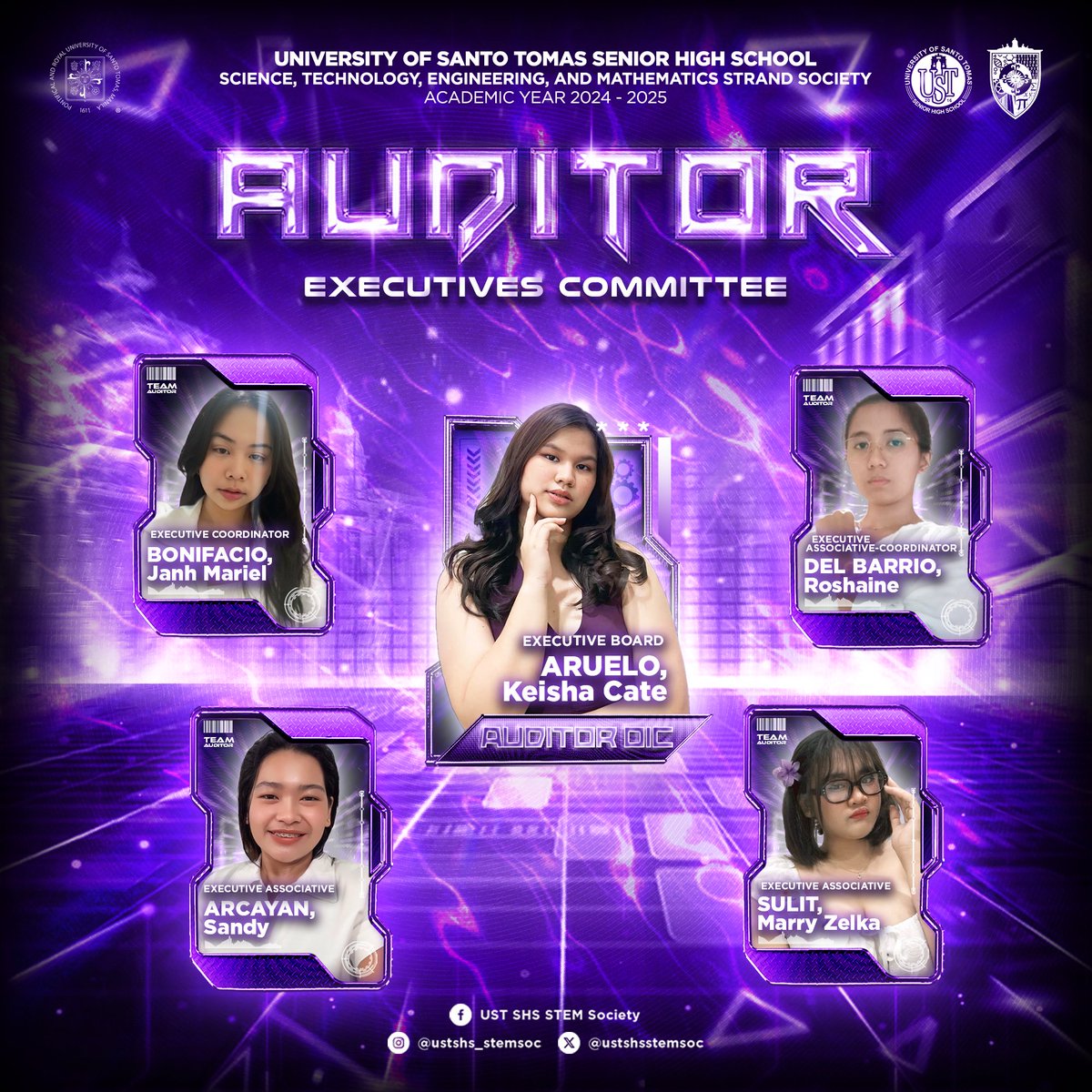 ustshsstemsoc's tweet photo. The sentinels of transparency and accountability have risen to ensure integrity, propelled by their commitment to building a society founded on trust and excellence. 🎖️

Team Auditor upholds truth, lighting the path towards clarity and brilliance. ✨ https://t.co/56edii0fzq