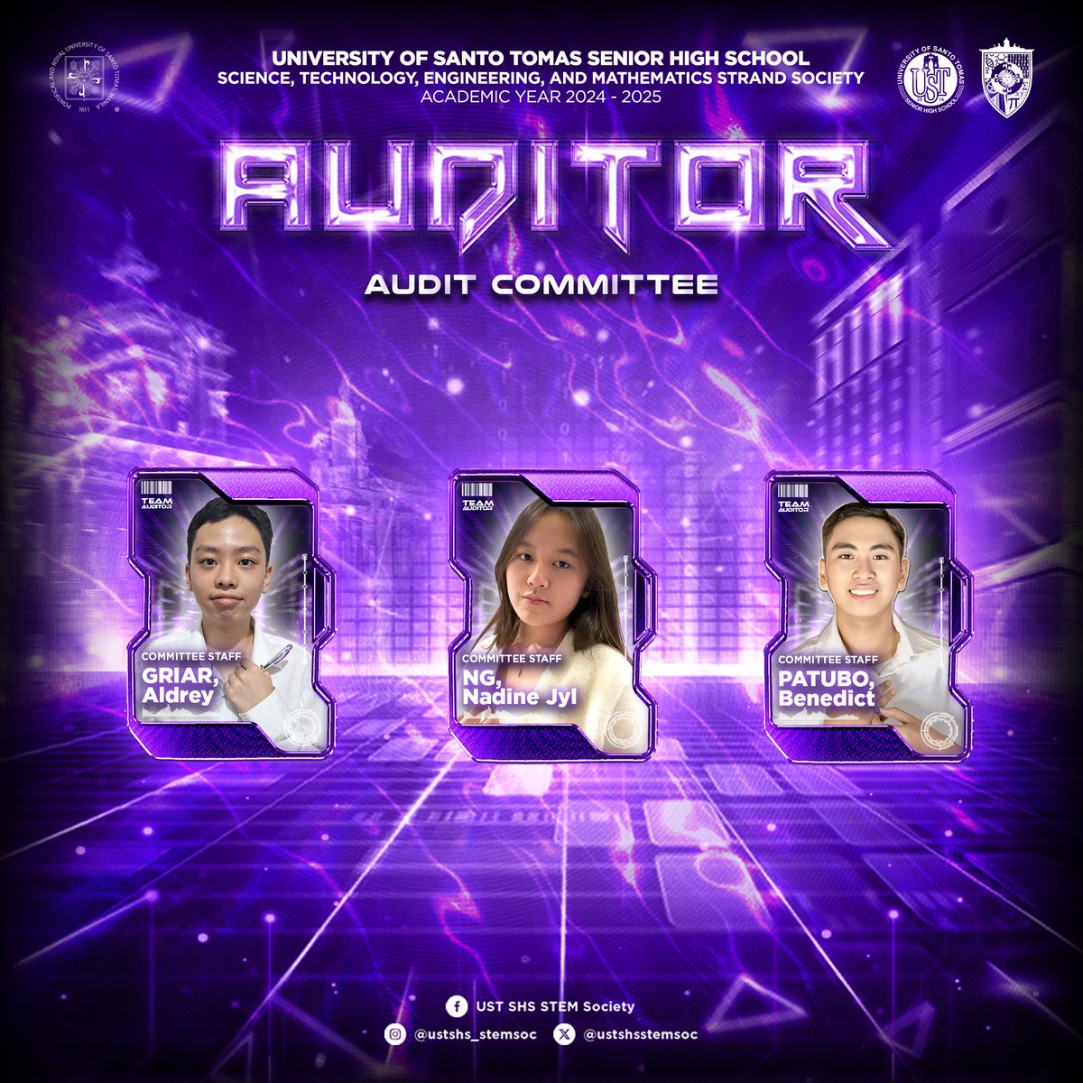 ustshsstemsoc's tweet photo. The sentinels of transparency and accountability have risen to ensure integrity, propelled by their commitment to building a society founded on trust and excellence. 🎖️

Team Auditor upholds truth, lighting the path towards clarity and brilliance. ✨ https://t.co/56edii0fzq
