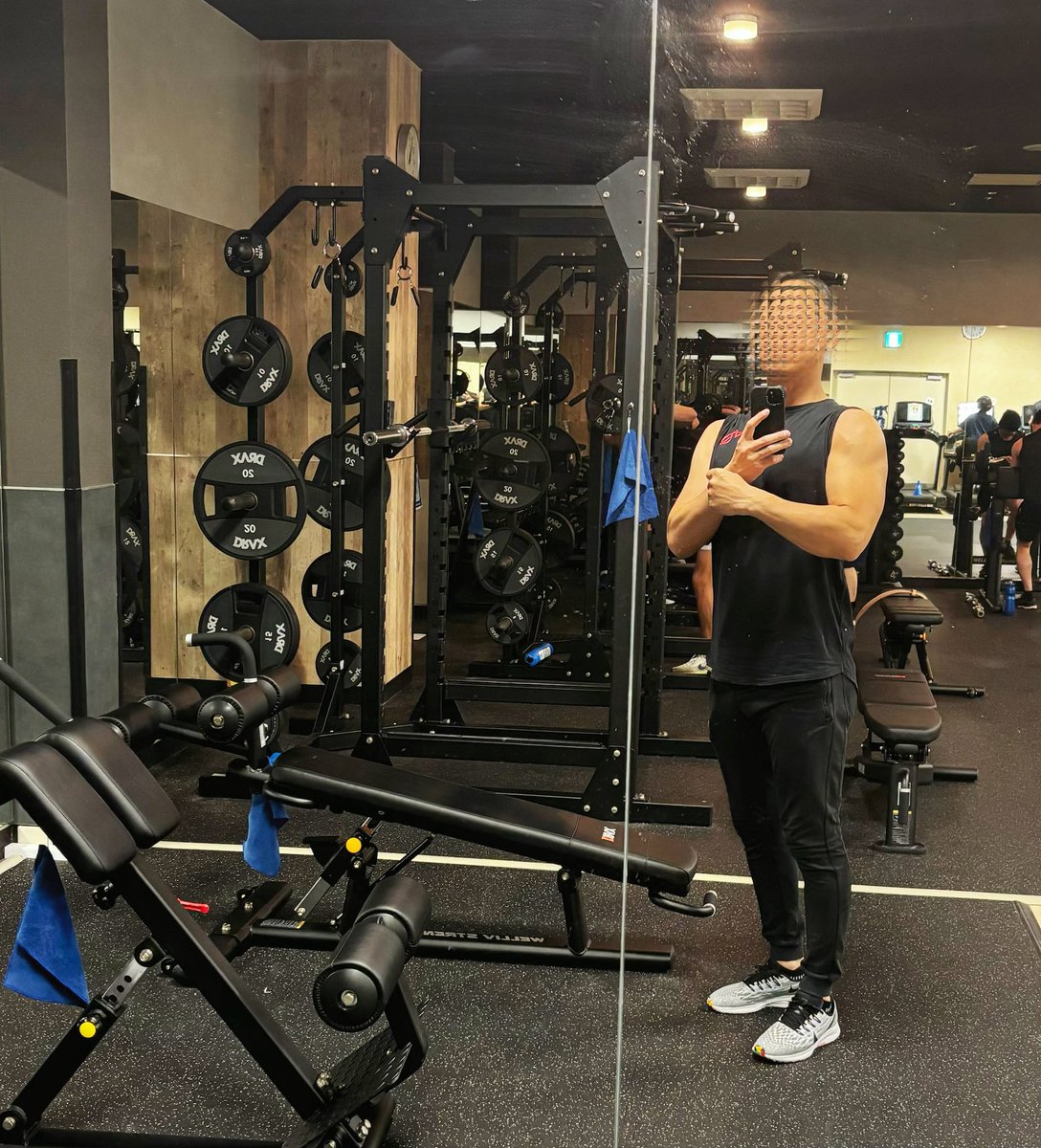 今日もマッスル💪いい感じ