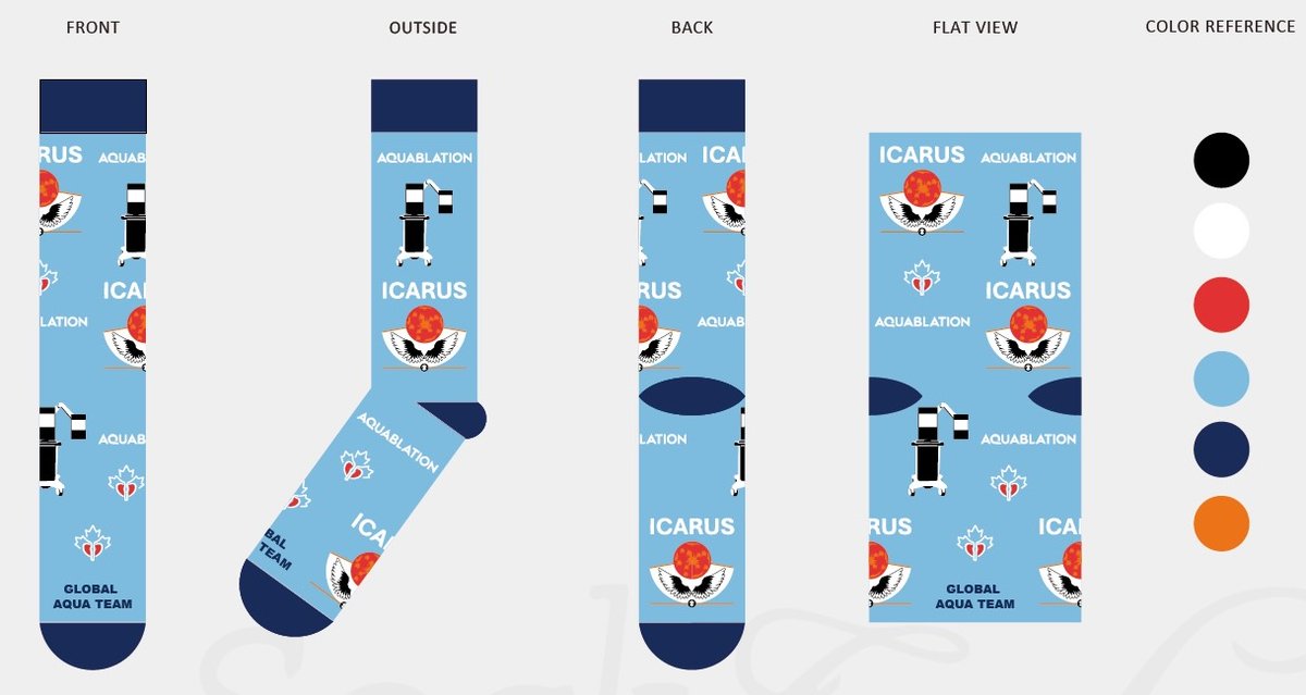 Dr_KevinZorn's tweet photo. CELEBRATION SOCKS
The eagle has landed
The official ICARUS Aquablation ARTISTS team socks
Coming soon to #SoBPD @SocietyofBPD @Uroweb #EAU2025 #AUA2025 @AmerUrological
#ICARUS Aquablation Research Collaboration @apglaser @prost8helf @PROCEPTRobotics #BPHCanada https://t.co/p2PT44FznP
