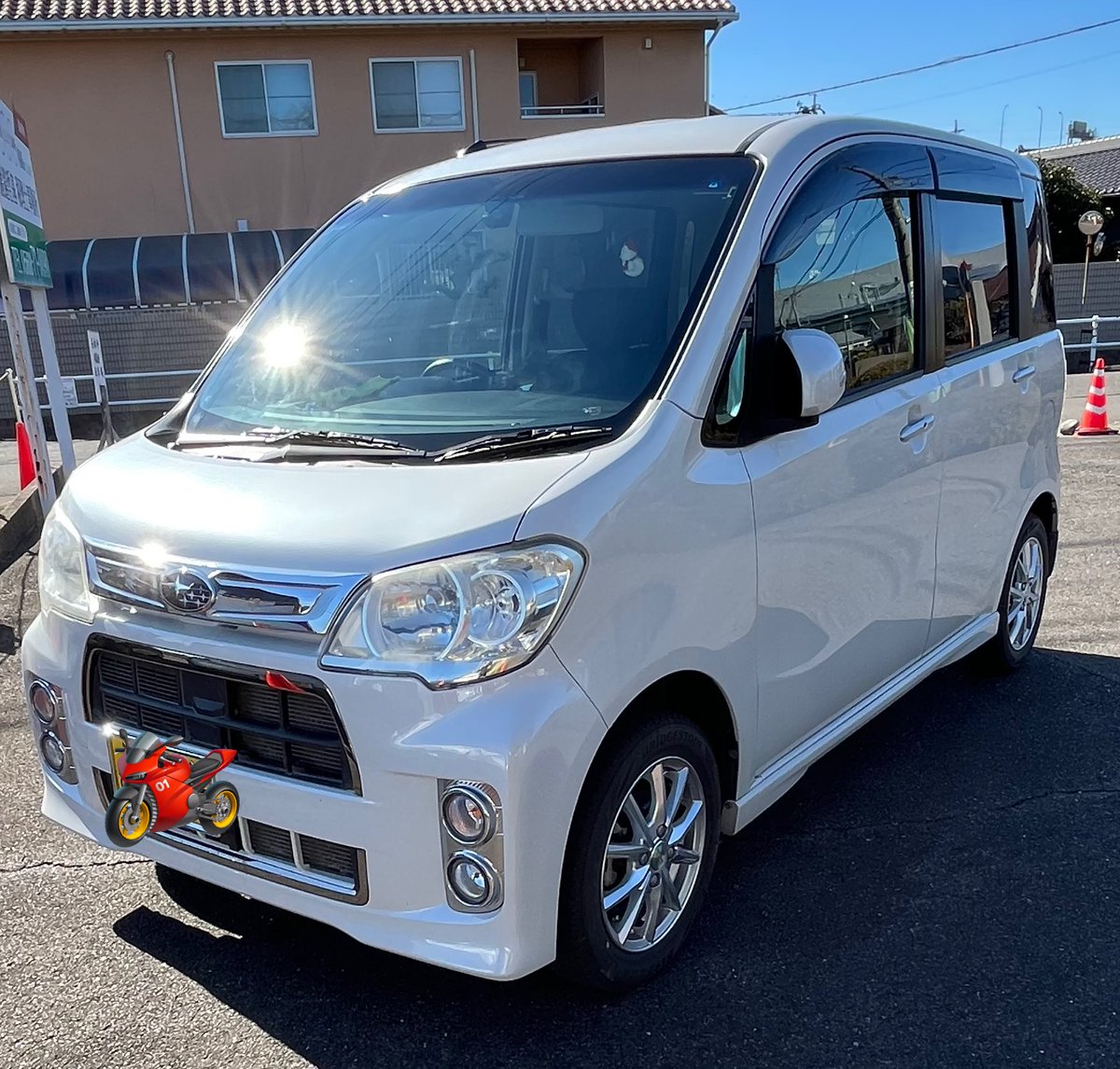 RipobitanR's tweet photo. @mawaituki オカンの車ですー

スタッドレス履いてるしー

オカン、レヴォーグ乗ると酔うみたいなんで😅 https://t.co/Wzg4qIw9eg