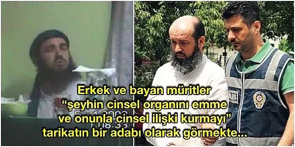 Müritlerine Cinsel Organını Emdirerek Badeleyen Şeyhin Dava Dosyasındaki Mağdurların Korkunç İfadeleri:

Dergahına gelenlere '"cennet vaat ederek" kandırıp, birçok kez cinsel ilişkiye giren sözde şeyh U.K. 2013’te cinsel istismar suçundan 188 yıl hapis cezasına çarptırılmıştı.