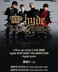 L'Arc-en-Ciel LIVE 2025 hyde BIRTHDAY CELEBRATION 生中継 『視聴方法について』

🔗生中継🇯🇵➤ bit.ly/l-arc-en-ciel-…

#LArcenCiel

#ラルク

#hydeBIRTHDAY

#ハイ誕祭2025