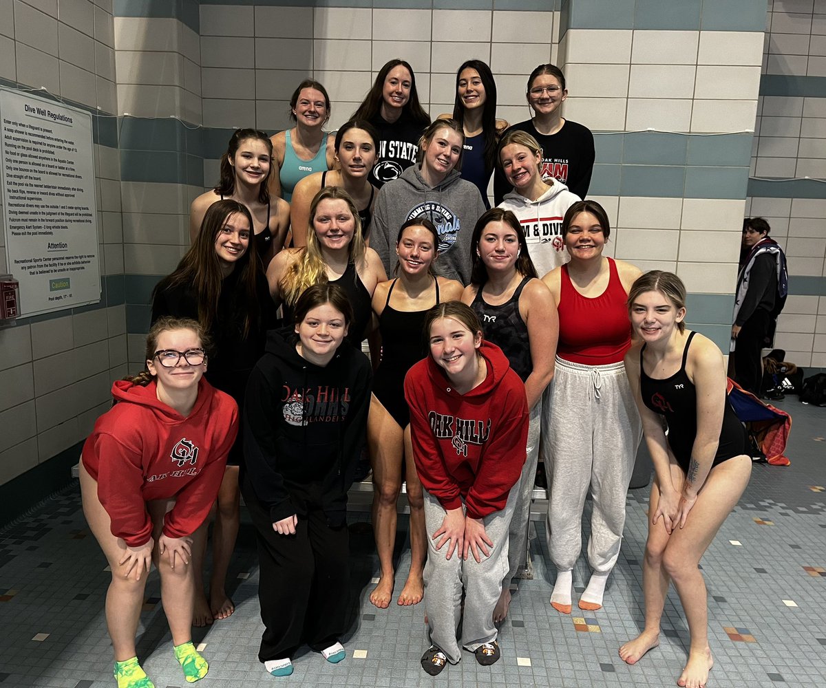 ohhsswimming's tweet image. #Highlanders getting ready for Coaches Classic!!! Prelims at Miami U. Day 1 of 2, get it!!!! #swimfast @WeAreOakHills @OHLSD @OHBoosters