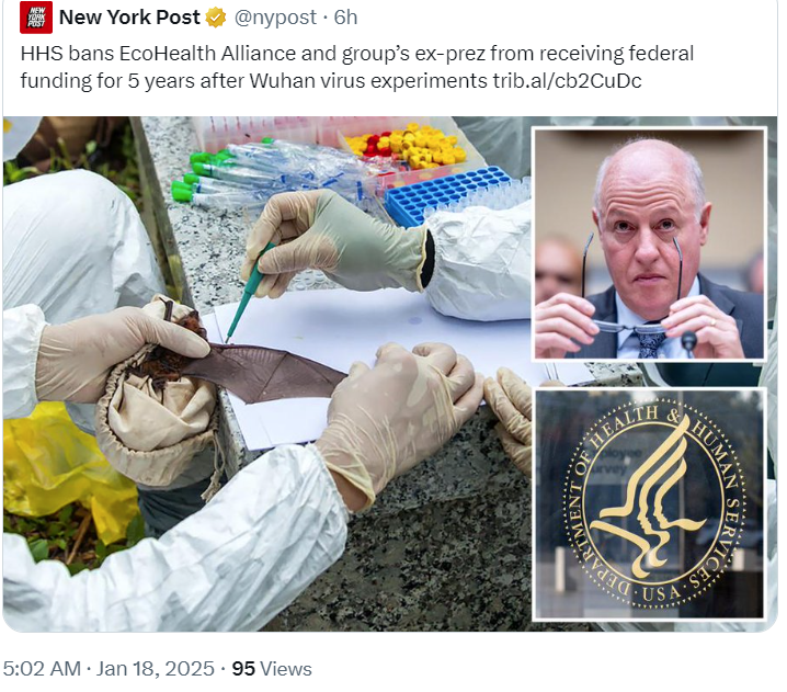 R_H_Ebright's tweet photo. EcoHealth Board members were willfully ignorant and willfully negligent. They--personally and individually--need to be held accountable. https://t.co/uNcsvbuXGq
