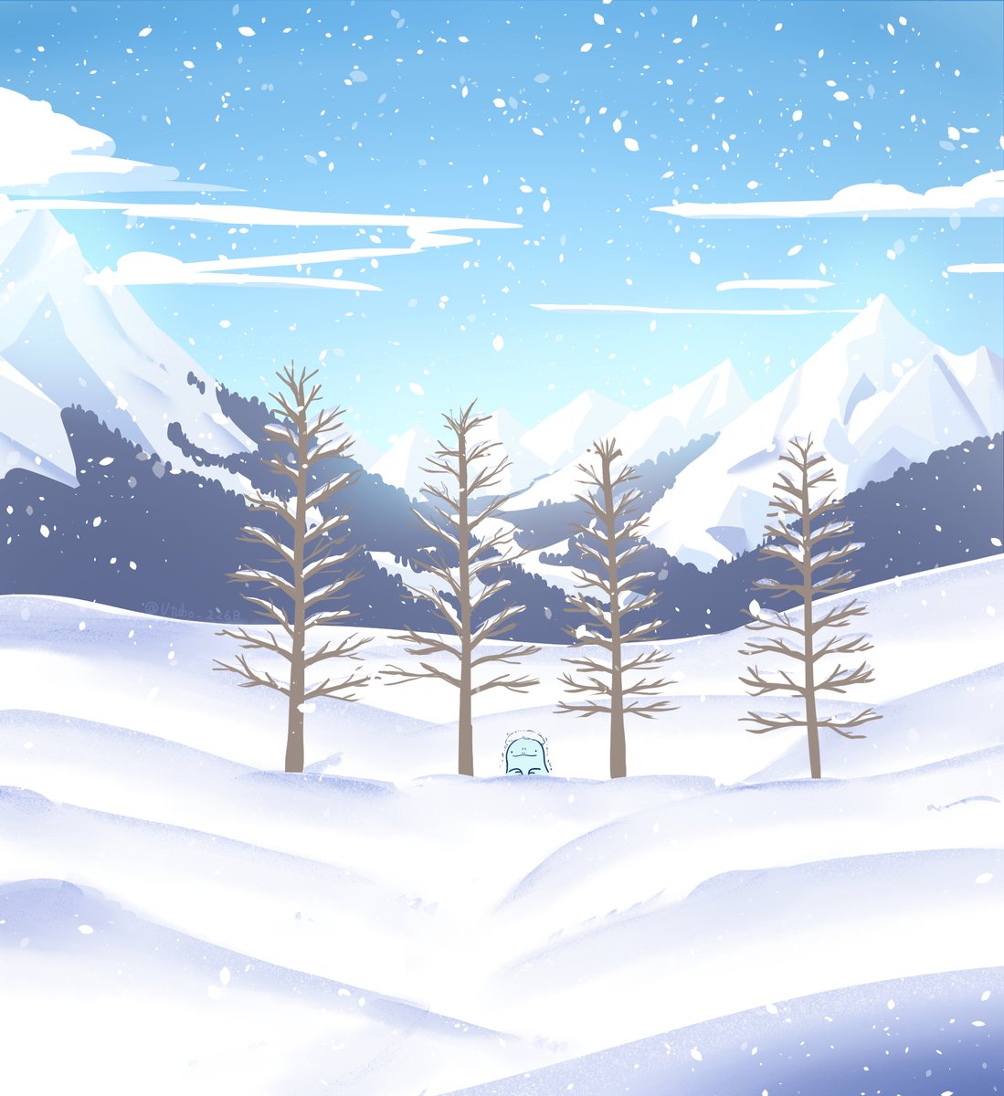 Utubo_2268's tweet photo. 雪が降って嬉しくて外に出たけど寒くなっちゃったヌオー
#ヌオー #ポケモン #イラスト #絵描きさんとつながりたい https://t.co/VtyscymSha