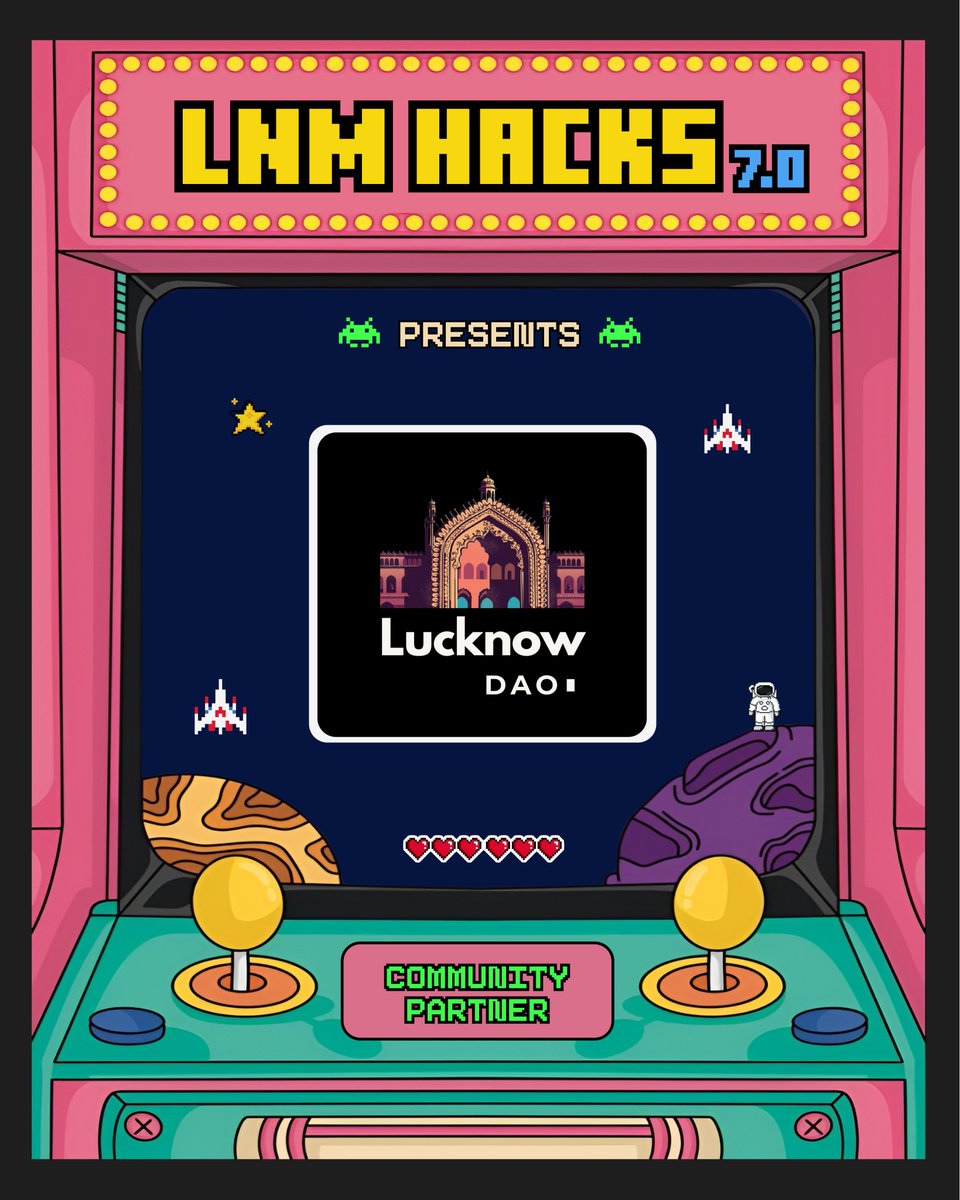 LNMHacks's tweet photo. 🚀 Exciting News! 🚀

We’re thrilled to announce @Lucknow_DAO as our official Community Partner! 🤝

Known for fostering creativity, collaboration, and vibrant Web3 growth, Lucknow DAO perfectly aligns with our vision of building a thriving blockchain ecosystem. 🌟 https://t.co/zqTnysXJSL