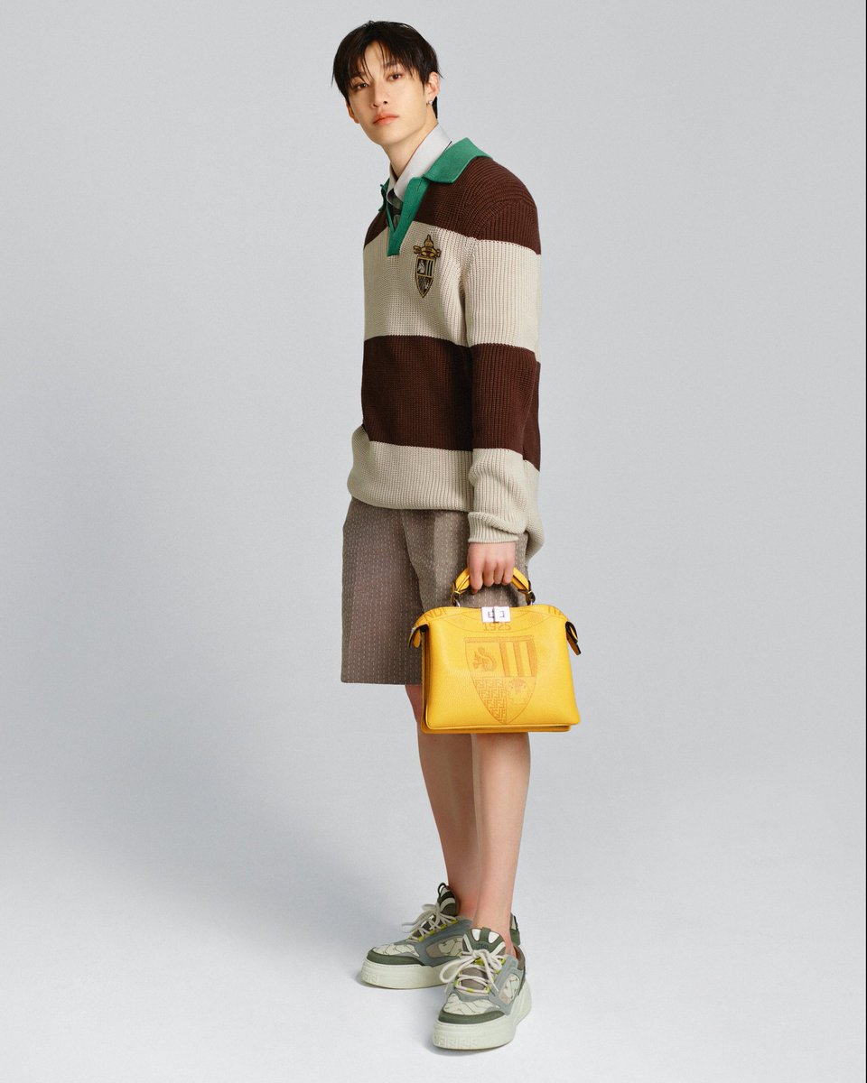 So honored to be the new #FendiAmbassador. With the teased of #FendiBaguette Double bag and Fendi Force sneakers from the #FendiSS25 collection. The collection will be available for pre-order exclusively on the Maison's website, on 23th January.