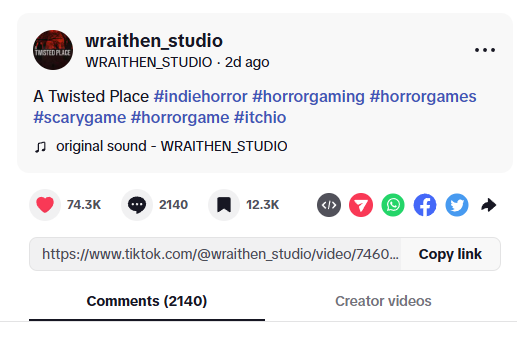 Wraithen Studio tweet media