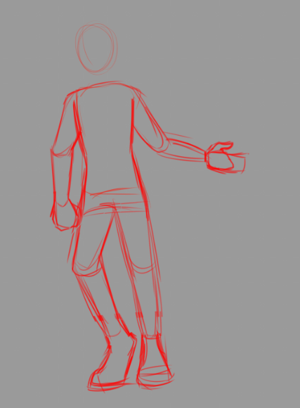 Yukirar's tweet photo. forgetting how to draw after months long depressive episode https://t.co/1kSrBiJ7qn