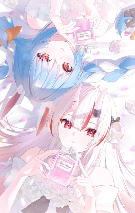 𝔹𝕝𝕠𝕠𝕞𝕚𝕟𝕘 𝔹𝕠𝕦𝕢𝕦𝕖𝕥#百鬼絵巻#ぺこらーと 