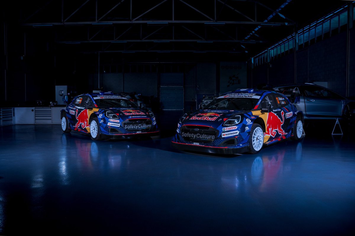Churimotorsport's tweet photo. Pues ya tenemos las tres decoraciones para esta temporada. Una vez más, @MSportLtd pasándose el juego 😍. De las@otras dos mejor no decimos nada... 😅 #WRC #YarisRally1 #PumaRally1 #I20Rally1 https://t.co/cBdqttbZVL