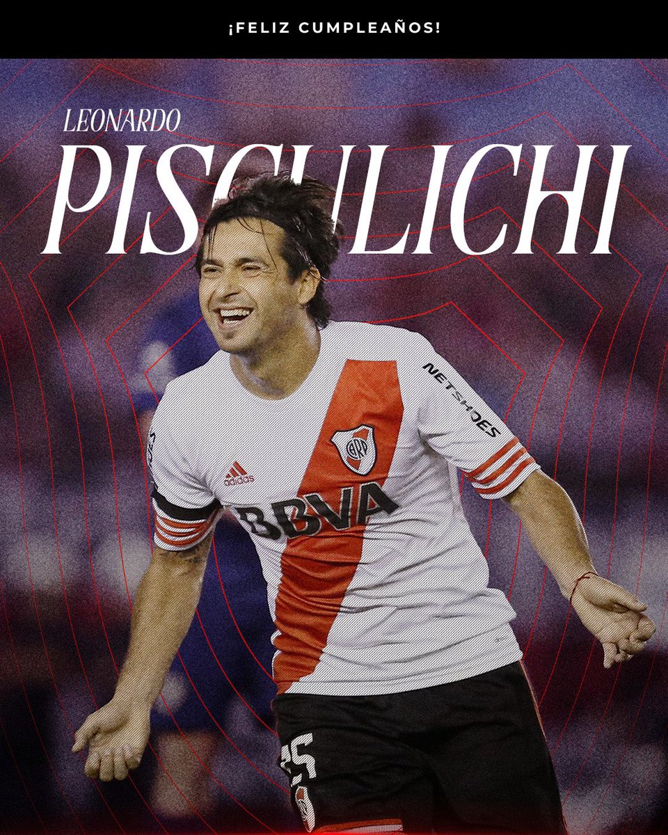 ¡Feliz cumpleaños y que viva el fútbol, Piscu! 🤍❤️🤍👏