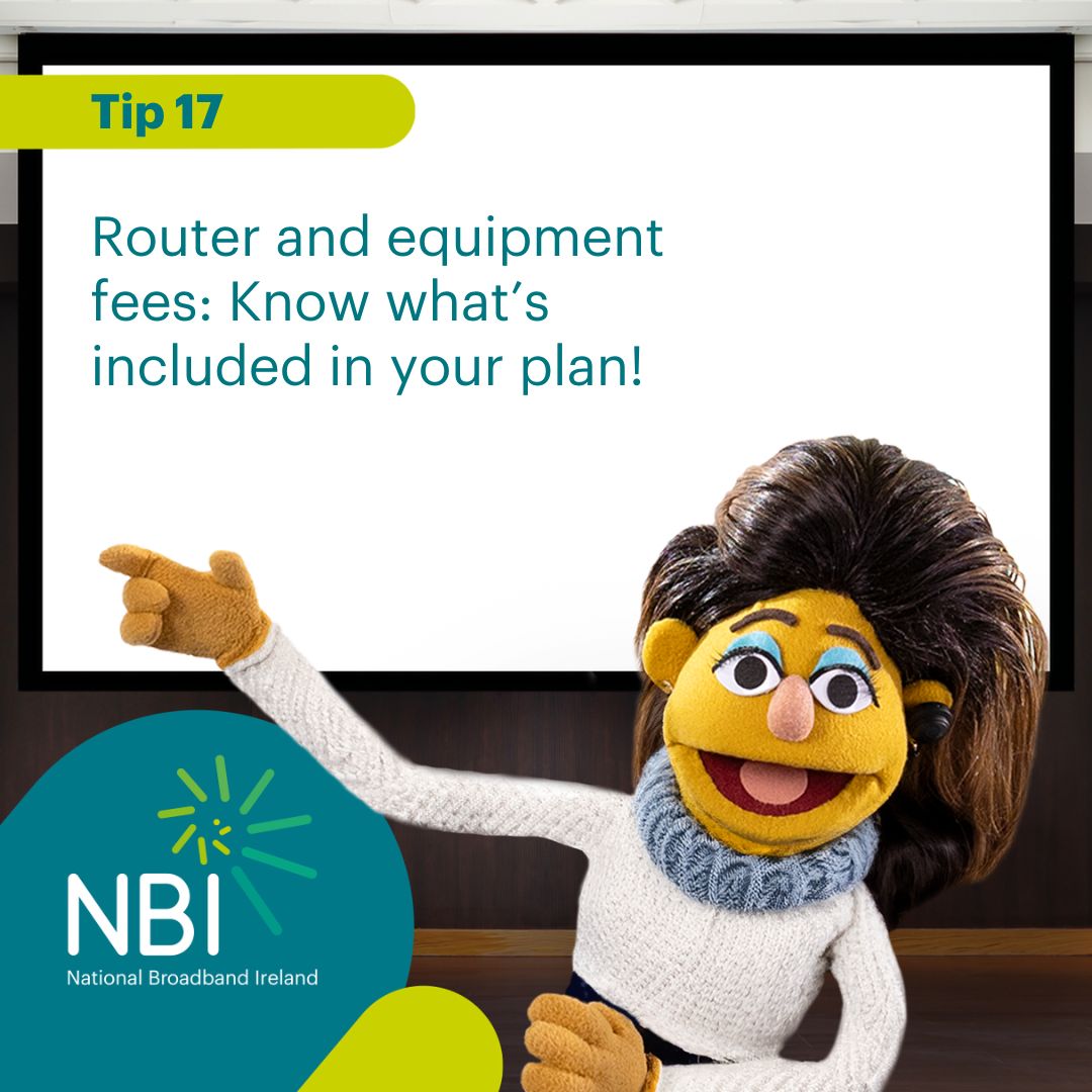 NatBroadbandIrl's tweet photo. 17. Router and Equipment Fees:
Some providers include routers for free, while others charge a fee to rent or buy one. Knowing this helps you avoid unexpected costs. 💻✨
#BroadbandSwitchingTips #BroadbandFees #BuildingALimitlessIreland #NationalBroadbandIreland https://t.co/F2NGD2lAb8
