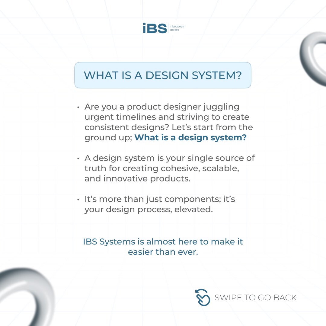 _ibspodcast's tweet photo. 🔊3 days left!
We’re launching something exciting soon IBS SYSTEM! It’s a toolkit to make designing simple and accessible for everyone.
📅 Save the date: 21/01/2025📌🎉
Tag your design creative friends as they’ll love this!
#Designsimplified #newlaunch #LaunchAlert #designsystem https://t.co/PGxB7RSohz