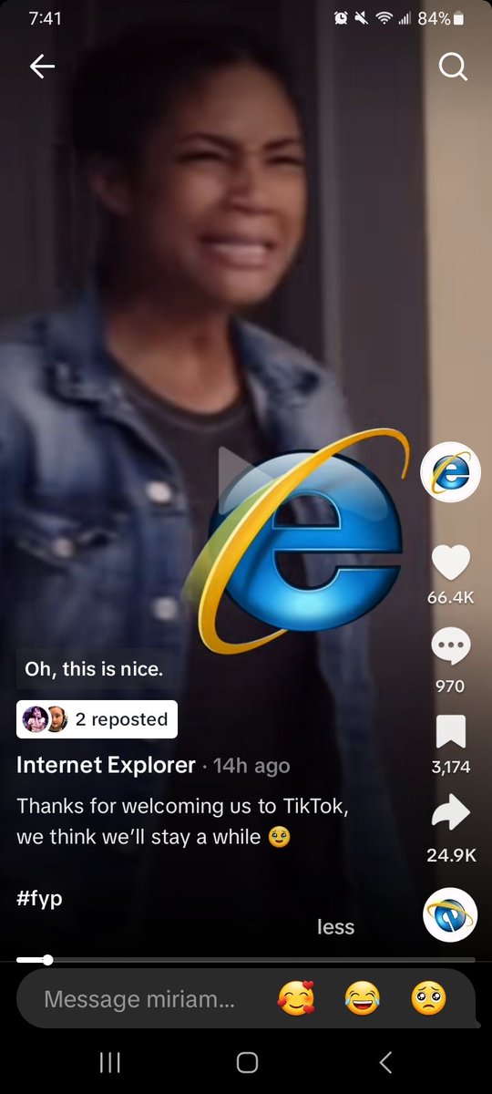 alioop326's tweet image. Whoever did this is the god of the internet forever.

#TikTokBan #InternetExplorer