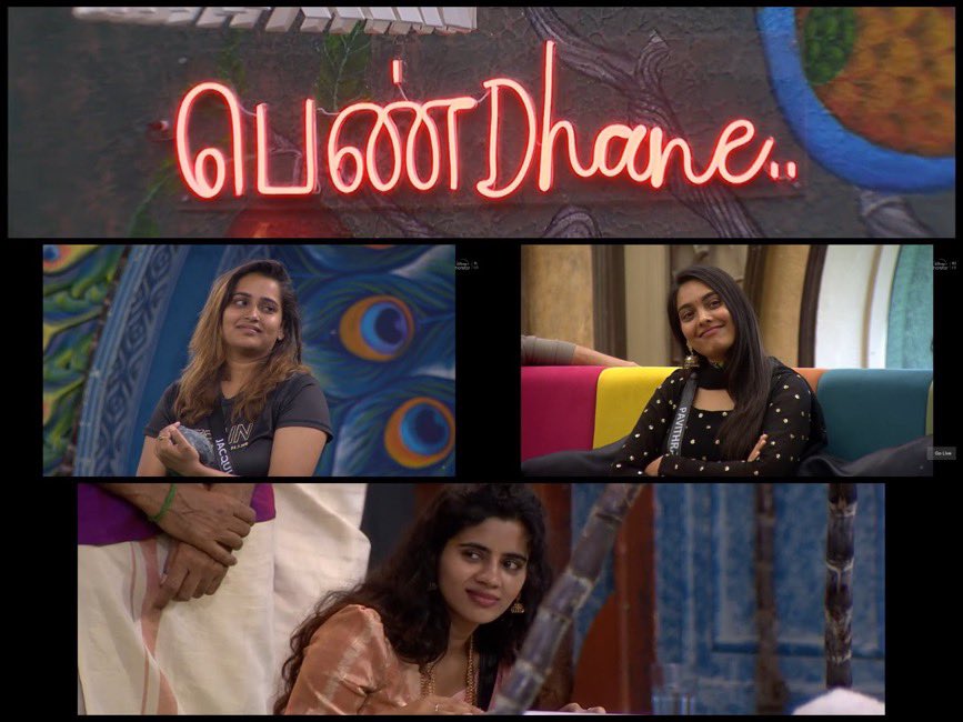 AbisPOV_'s tweet photo. #PennDhane Right? Injustice to the girls of the house! 😤 this theme to tasks totally wrong and failed girls! 

#Jack MidWeek, #Pavithra BOTTOMin Top 5.
Now #Soundariya not even in Top 2? 🤔
#UndeserveWinnerMuthu 😡@vijaytelevision @EndemolShineIND @VijaySethuOffl 

#BiggBossTamil #BiggBossTamil8 #BiggBoss8Tamil #BiggBossTamilSeason8 #BBTamil8