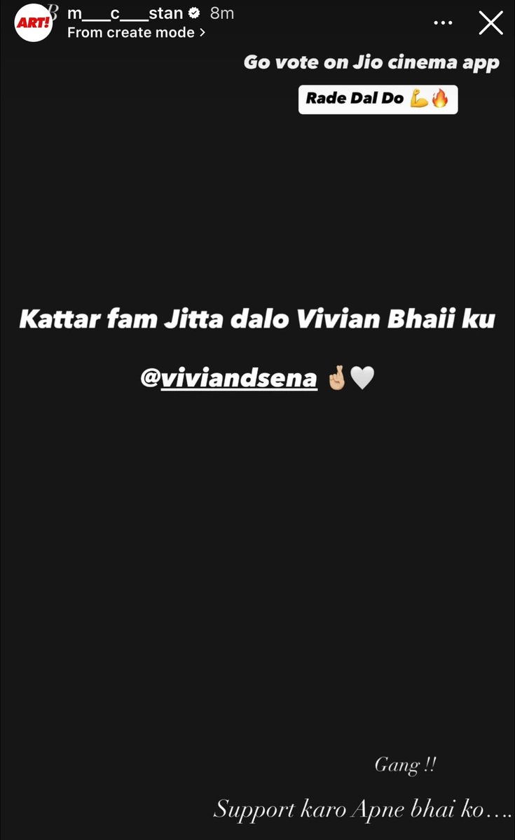 GlamWorldTalks's tweet photo. Two most iconic supports for #VivianDsena 
#MunawarFaruqui &amp; #MCStan 

Cult fans, show your power, and vote for #VivianDsena. Voting Link: https://t.co/ByTUle2sHR https://t.co/ei2nQAVW7h