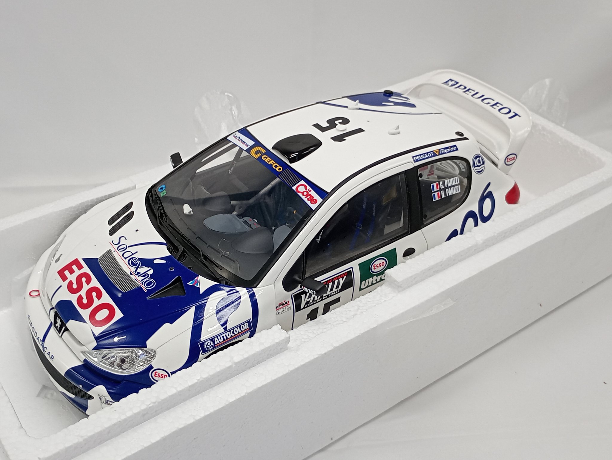 OTTO 1/12 プジョー 206 WRC #15 ツールドコルス 1999 【公式通販】