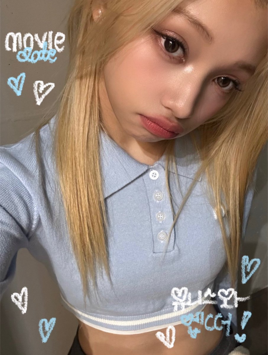 gehleesource's tweet photo. gehlee weverse update 🎀

Evter~ ! ᡣ𐭩 Can you read my mind ? Hehe ! (˶ᵔ ᵕ ᵔ˶) Today, I had a movie date with Evters! It's my second time going to a movie theater in Korea. Thank you for watching a movie and having fun with me ! ⋆˚✿˖° https://t.co/hMq4xtzDm9