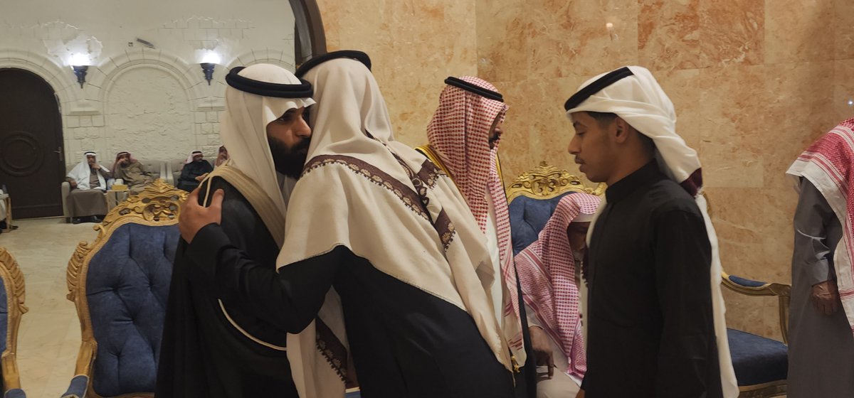 ذوي عايض من النعامين من قبيلة الحجلة (@thwiayeed) on Twitter photo رق النسيم ومالت الأغصان وبلبل السعد غنى أجمل الألحان وأنتشت الأجواء بعطرالفرح والسرور في ليلةمن أجمل الليالي أحتفل الشاب أمجد ماجد #الحجيلي بحفل زفافه وسط لفيف من الأهل والأصدقاء والزملاءبقصرالجوهرة الجمعة 1446.7.17
بارك الله لكما وبارك عليكما وجمع بينكما في خير
<a href="/thwiayeed/">ذوي عايض من النعامين من قبيلة الحجلة</a> رق النسيم ومالت الأغصان وبلبل السعد غنى أجمل الألحان وأنتشت الأجواء بعطرالفرح والسرور في ليلةمن أجمل الليالي أحتفل الشاب أمجد ماجد #الحجيلي بحفل زفافه وسط لفيف من الأهل والأصدقاء والزملاءبقصرالجوهرة الجمعة 1446.7.17
بارك الله لكما وبارك عليكما وجمع بينكما في خير
<a href="/thwiayeed/">ذوي عايض من النعامين من قبيلة الحجلة</a>