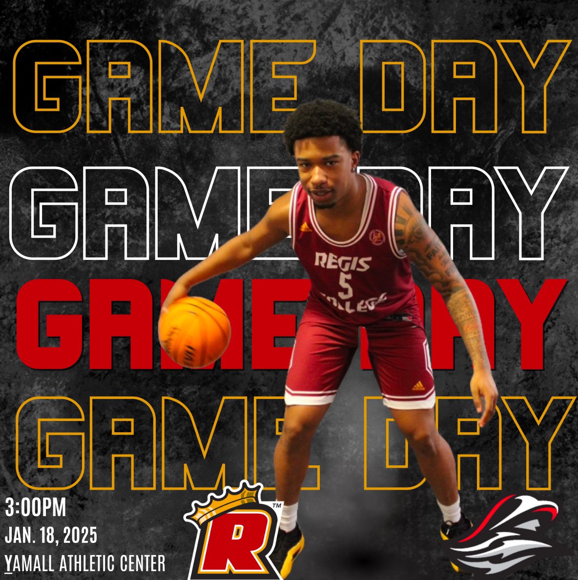 GoRegisPride (@goregispride) on Twitter photo A busy day for the Pride with <a href="/Regis_XCTF/">Regis College XC|TF</a> on the road to TBSKI, <a href="/RegisSwimDive/">RegisSwimandDive</a> is home for its Senior Day meet while <a href="/RegisWBB/">Regis WBB</a> and <a href="/RegisPrideMBB/">Regis College Men’s Basketball</a> are away to face Mitchell at 1 and 3pm. #roarpride A busy day for the Pride with <a href="/Regis_XCTF/">Regis College XC|TF</a> on the road to TBSKI, <a href="/RegisSwimDive/">RegisSwimandDive</a> is home for its Senior Day meet while <a href="/RegisWBB/">Regis WBB</a> and <a href="/RegisPrideMBB/">Regis College Men’s Basketball</a> are away to face Mitchell at 1 and 3pm. #roarpride
