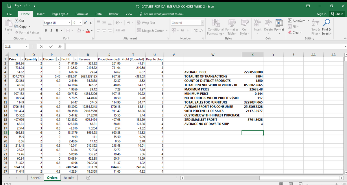 Idrees__Umar's tweet photo. It's week 2 of my data analytics journey with @TDataImmersed . This week's project is on the basic functions of @msexcel and statistical functions. The journey is becoming interesting. 
@DabereNnamani @JacobAjala @JudeRaji_ 
#TDI https://t.co/tbypTJ3oKP