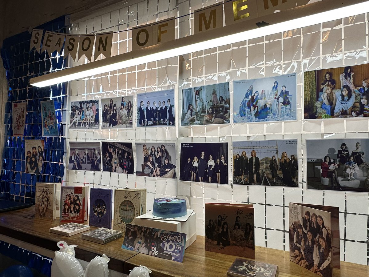 GFriend 10th Anniversary: 'Season of Memories' Cupsleeve Event

Thank you so much GFriend for bringing us together. We will always wait for you 🫶

Thank you for coming filo buddies! We reached around 70 attendees today l🥹

#여자친구 #GFRIEND
#Season_of_Memories 
#PHBuddies