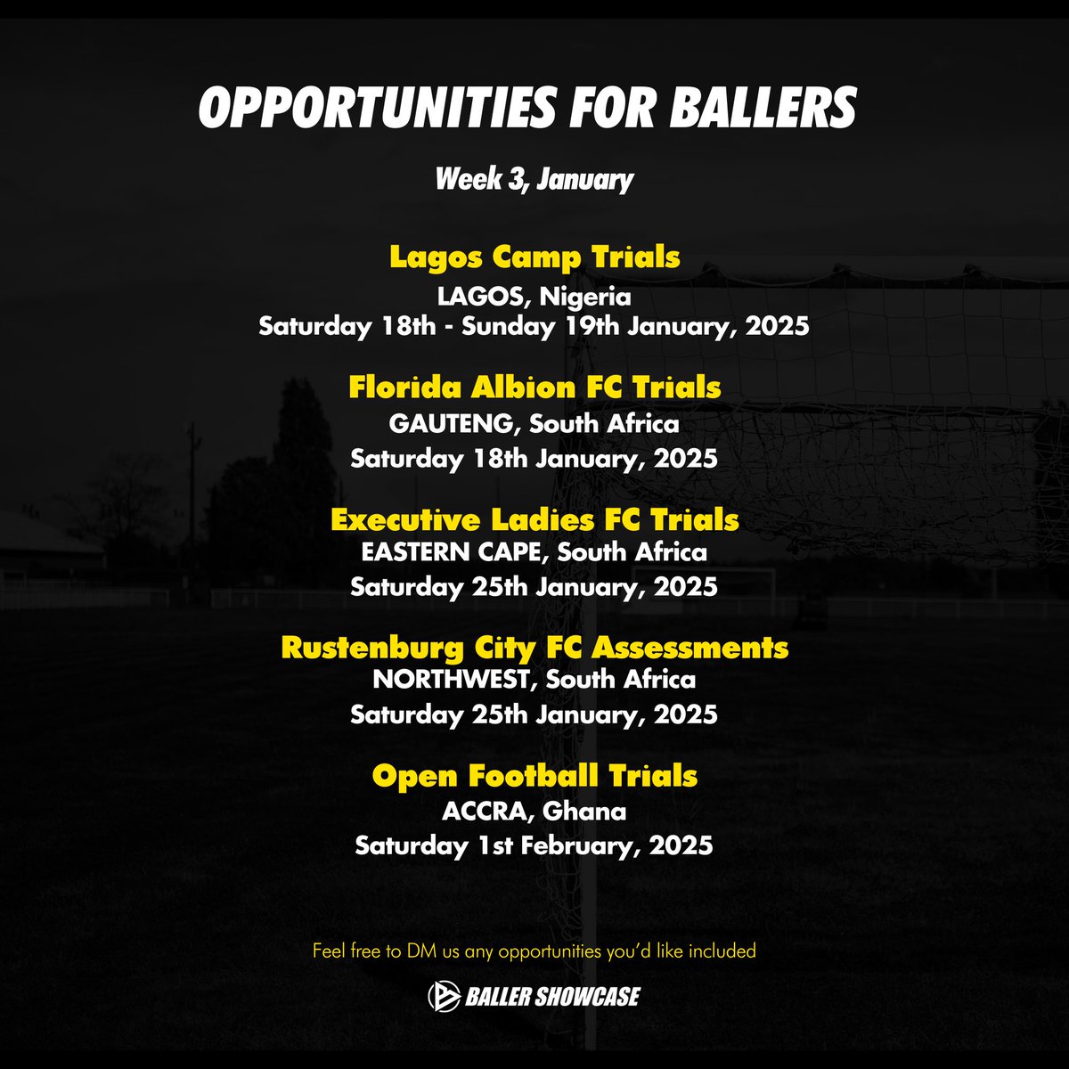 Opportunities for African Ballers tweet media