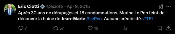 vaguebleue17e's tweet photo. @GuilhemCarayon @SudRadio On pourrait adapter votre discours à @eciotti ! Qui critique #MarineLePen et qui aux législatives 2024 a besoin d’elle pour s’assurer de ne pas perdre sa circonscription !…#revirement
#pathétique en effet tous ces politiques qui voient d’abord leur intérêt personnel ! https://t.co/FodIjEMULa