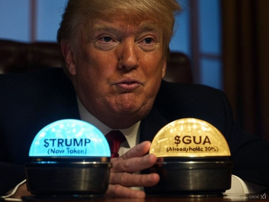 GUA🐸 (@gua_meme) on Twitter photo Did Trump get hacked?!
<a href="/realDonaldTrump/">Donald J. Trump</a> tweeted about $TRUMP, but hold on—he already holds 20% of 🐸 $GUA, the first meme community to support his campaign!
$TRUMP hit a $3.27B market cap in hours, yet this sudden launch raises questions… Was this really his move, or is Did Trump get hacked?!
<a href="/realDonaldTrump/">Donald J. Trump</a> tweeted about $TRUMP, but hold on—he already holds 20% of 🐸 $GUA, the first meme community to support his campaign!
$TRUMP hit a $3.27B market cap in hours, yet this sudden launch raises questions… Was this really his move, or is