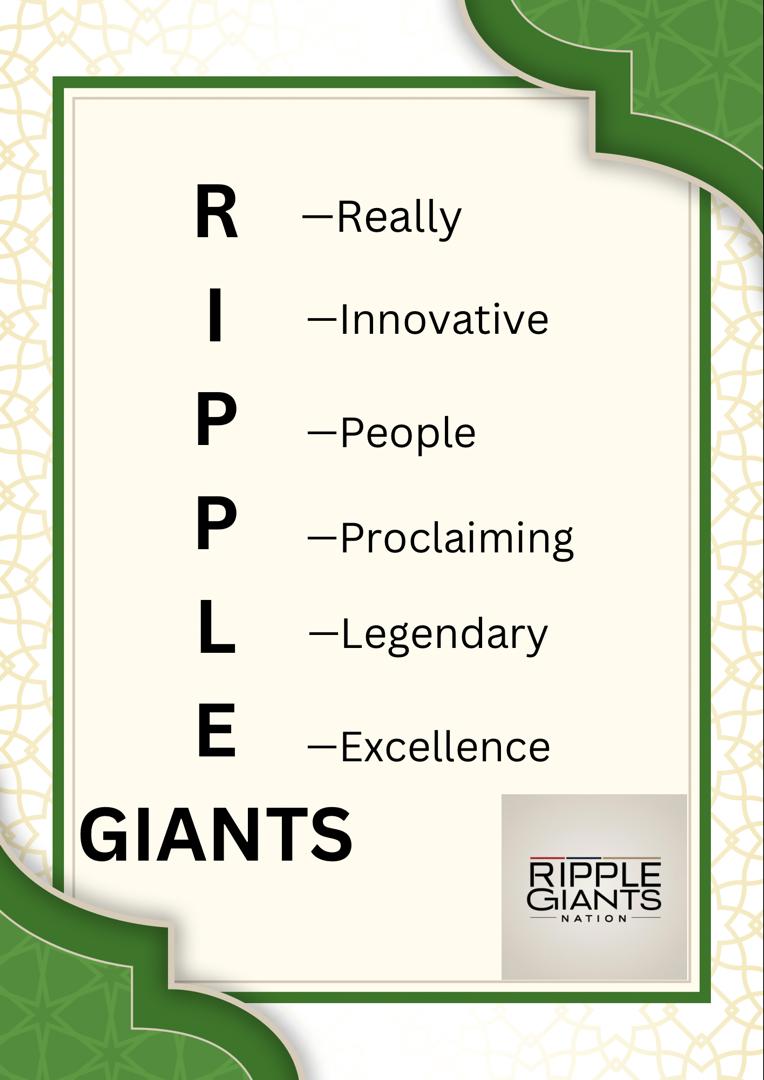 worldofommk's tweet photo. RIPPLE GIANTS! @ripplegiants https://t.co/HrmwqYlafC