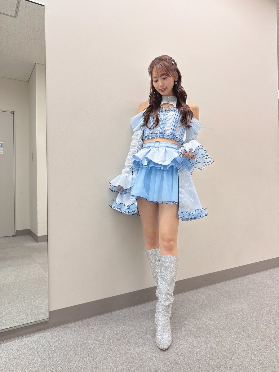 リリイベありがとう🩵 この衣装やっぱかっっっっわい〜〜‼︎‼︎ 直接