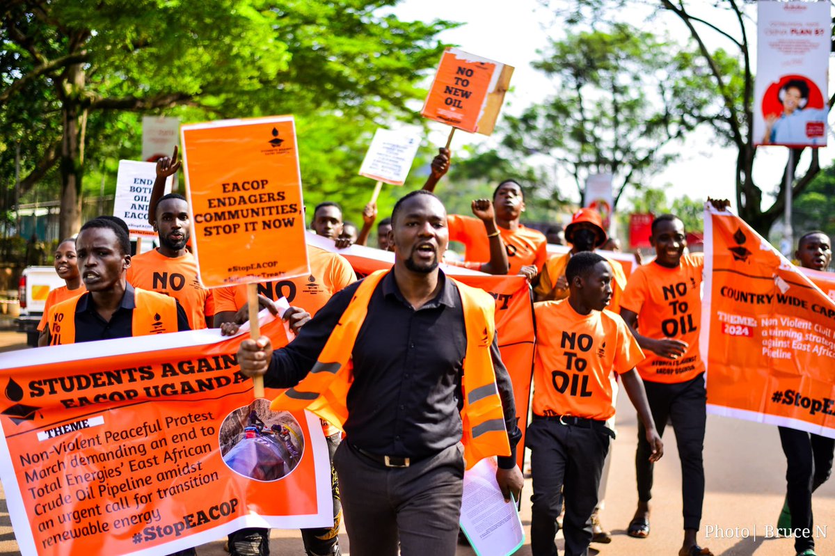 Students Against Eacop Uganda🇺🇬 (@studenteacop) on Twitter photo Throughout 2025, we will peacefully raise our concerns to call upon the <a href="/TotalEnergies/">TotalEnergies</a> , <a href="/GovUganda/">Government of Uganda</a> <a href="/CNOOCUgandaLtd/">CNOOC Uganda Limited</a> to back off from proceeding with the deadly East African Crude Oil Pipeline that puts lives of millions of Ugandans at risk.
monitor.co.ug/uganda/news/na… Throughout 2025, we will peacefully raise our concerns to call upon the <a href="/TotalEnergies/">TotalEnergies</a> , <a href="/GovUganda/">Government of Uganda</a> <a href="/CNOOCUgandaLtd/">CNOOC Uganda Limited</a> to back off from proceeding with the deadly East African Crude Oil Pipeline that puts lives of millions of Ugandans at risk.
monitor.co.ug/uganda/news/na…