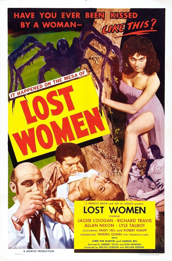 AngusKohm's tweet photo. #FridayNightAtTheHomeDriveIn
Mesa of Lost Women (1953) by #RonOrmond and #HerbertTevos
w/ #JackieCoogan #RichardTravis #PaulaHill
A mad scientist attempts to create a race of super-women by injecting them with the life-fluids of insects.
#Horror #SciFi
#NotQuiteClassicCinema https://t.co/fVuA5GLLH9