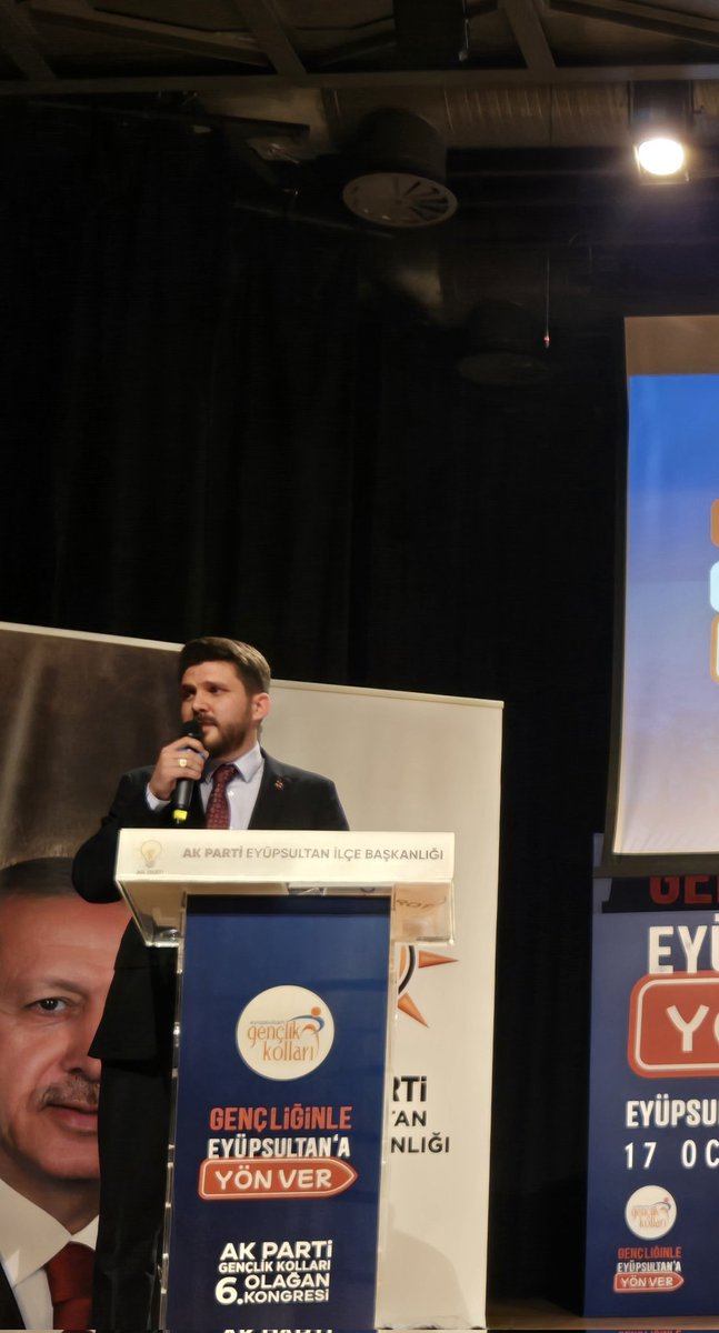 HKBARAN's tweet photo. Ak partimiz'in Eyüpsultan Gençlikkolları 6. Olağan kongresinin hayırlara vesile olmasını diler, @mburakcebioglu kardeşimize ve yönetimine başarılar dilerim.

@Muhmmtvanlioglu 
@CCekerek 
@eyupilceakparti 
@eyupakgenclik https://t.co/zeuDtHmMA4