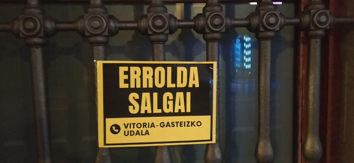 erroldarik gabe, izaterik ez! tweet media