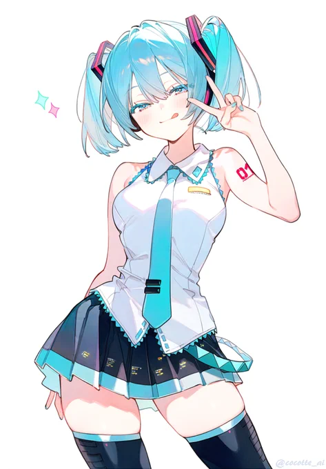 #初音ミク ショートツインテミクさん 