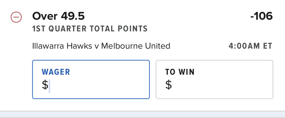 NetsBets_10's tweet photo. 1-0 start on the 🔝 NBL looks
Adding this pre tip as a small third play
Think we get fireworks out the gate 🍿 🎆 https://t.co/f835xH8zrJ