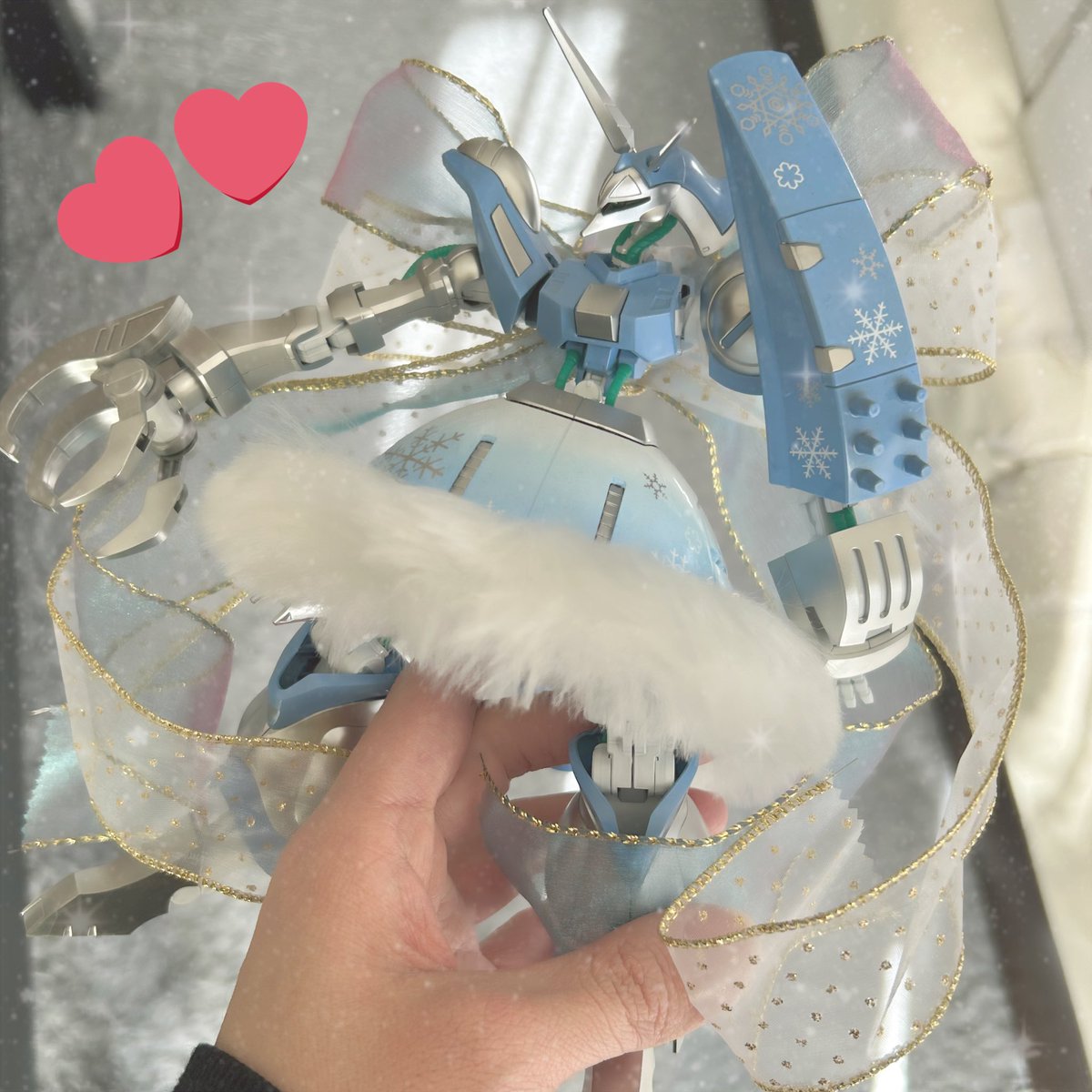 _saotg_'s tweet image. 風船飛びました🎈
最近なかなかプラモに触れなかったけど落ち着いたらたくさん触るんだ…!!!
荷物整理してたらゆきんこバウンドドック出てきた❄️なつかしい!
よければみなさんの作品も見せてくださいっ🙌🏻
