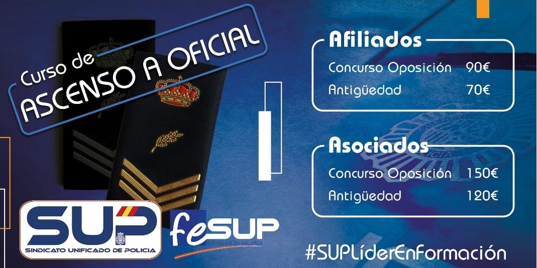 🚨Publicada fecha prevista primera prueba del proceso selectivo de #ascenso a #Oficial de Policía
2⃣9⃣ de marzo de 2025
Por CO: psicotécnico y cuestionario
Por AS: psicotécnico, personalidad y biodata
#SUPLíderEnFormación
¡Prepárate con los mejores! ⤵️
supformacion.es/curso-de-prepa…