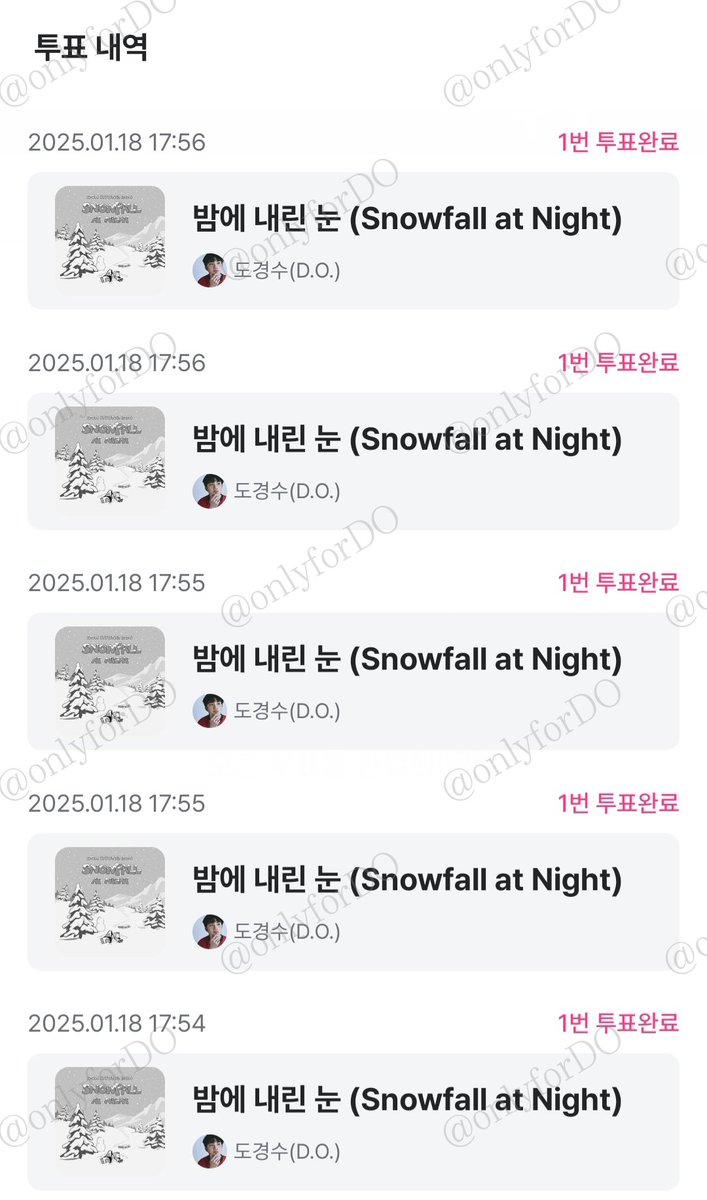 onlyforDO's tweet photo. #밤에내린눈_도경수
#KyungsooWinterSingle
#SnowfallAtNight_OutNow

#MCDVOTE #엠카투표완 https://t.co/8ND1SOGVk4