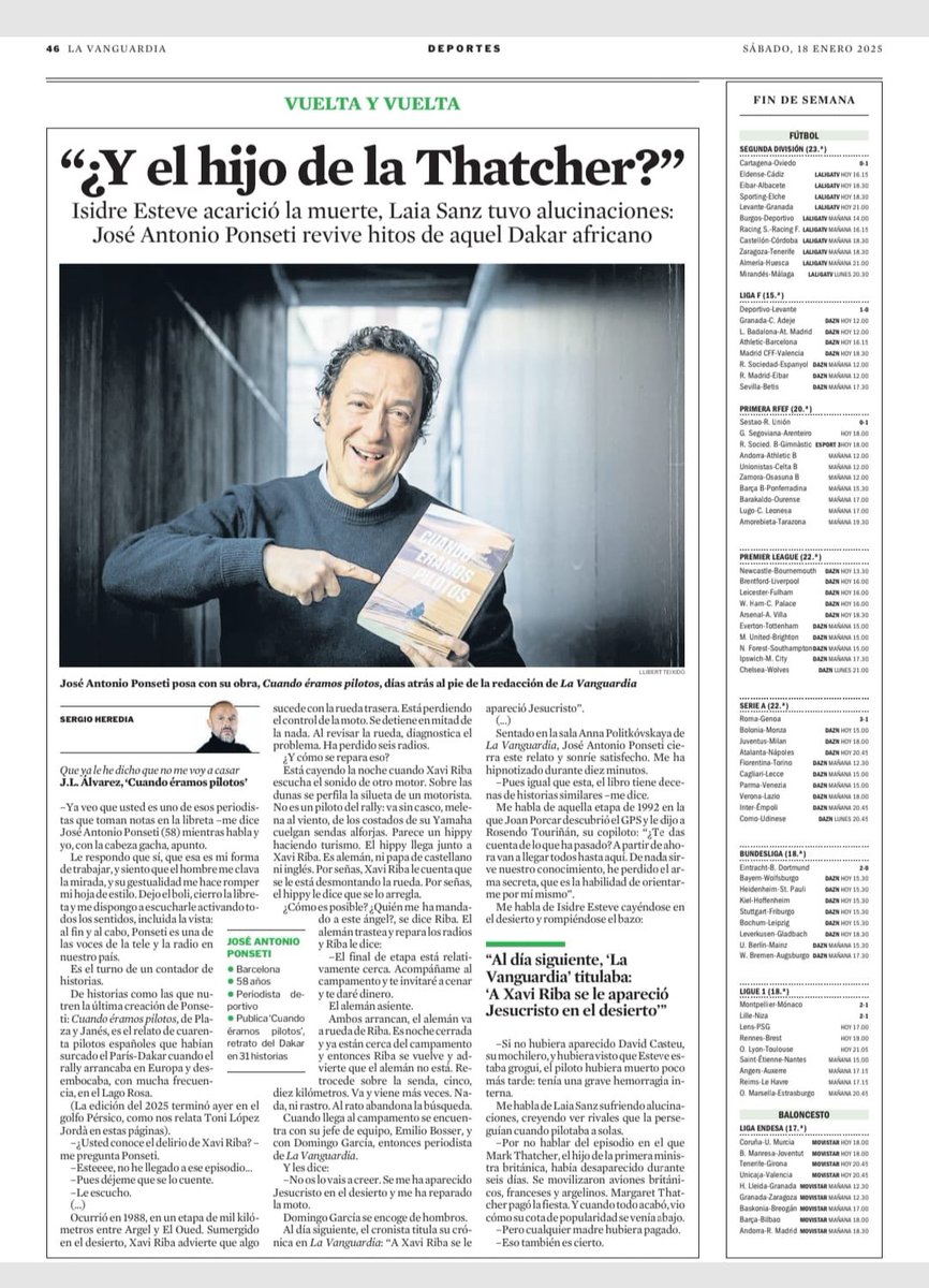 Jose Antonio Ponseti (@ponsetiradio) on Twitter photo Hoy #SergiHeredia publica un artículo fantástico de #cuandoeramospilotos en <a href="/LaVanguardia/">La Vanguardia</a> donde narra algunas peripecias que hay en el libro 🙏🏻🫶 gracias infinitas <a href="/penguinlibros/">Penguin España 🐧📚</a> <a href="/PlazaYJanes/">Plaza&Janes Lectores</a> Hoy #SergiHeredia publica un artículo fantástico de #cuandoeramospilotos en <a href="/LaVanguardia/">La Vanguardia</a> donde narra algunas peripecias que hay en el libro 🙏🏻🫶 gracias infinitas <a href="/penguinlibros/">Penguin España 🐧📚</a> <a href="/PlazaYJanes/">Plaza&Janes Lectores</a>