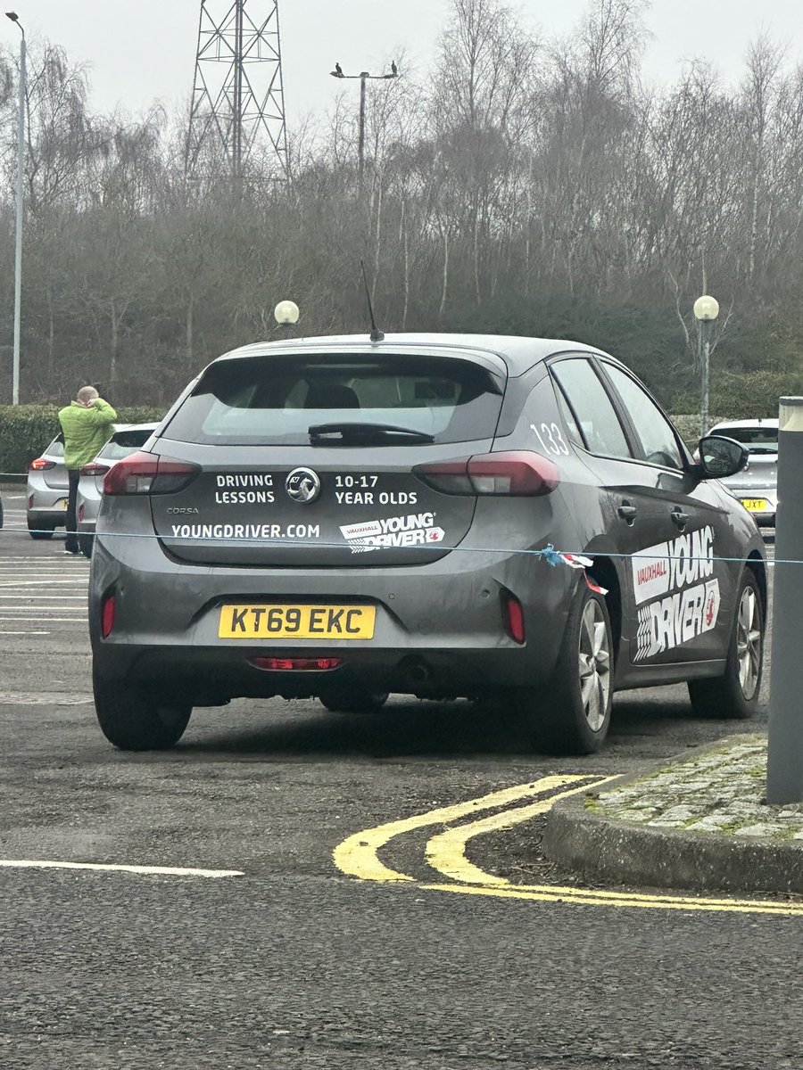 DVCSarahO's tweet photo. And so it begins! #youngdriver https://t.co/DwJcByI0Tx
