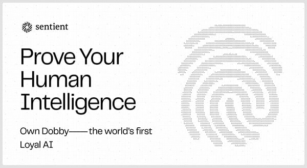 🔥Sentient update: Claim Dobby

👉Claim here: campaign.sentient.xyz

😂Use ChatGPT to solve every question: chatgpt.com

🤙After complete tasks, download key and mint NFT