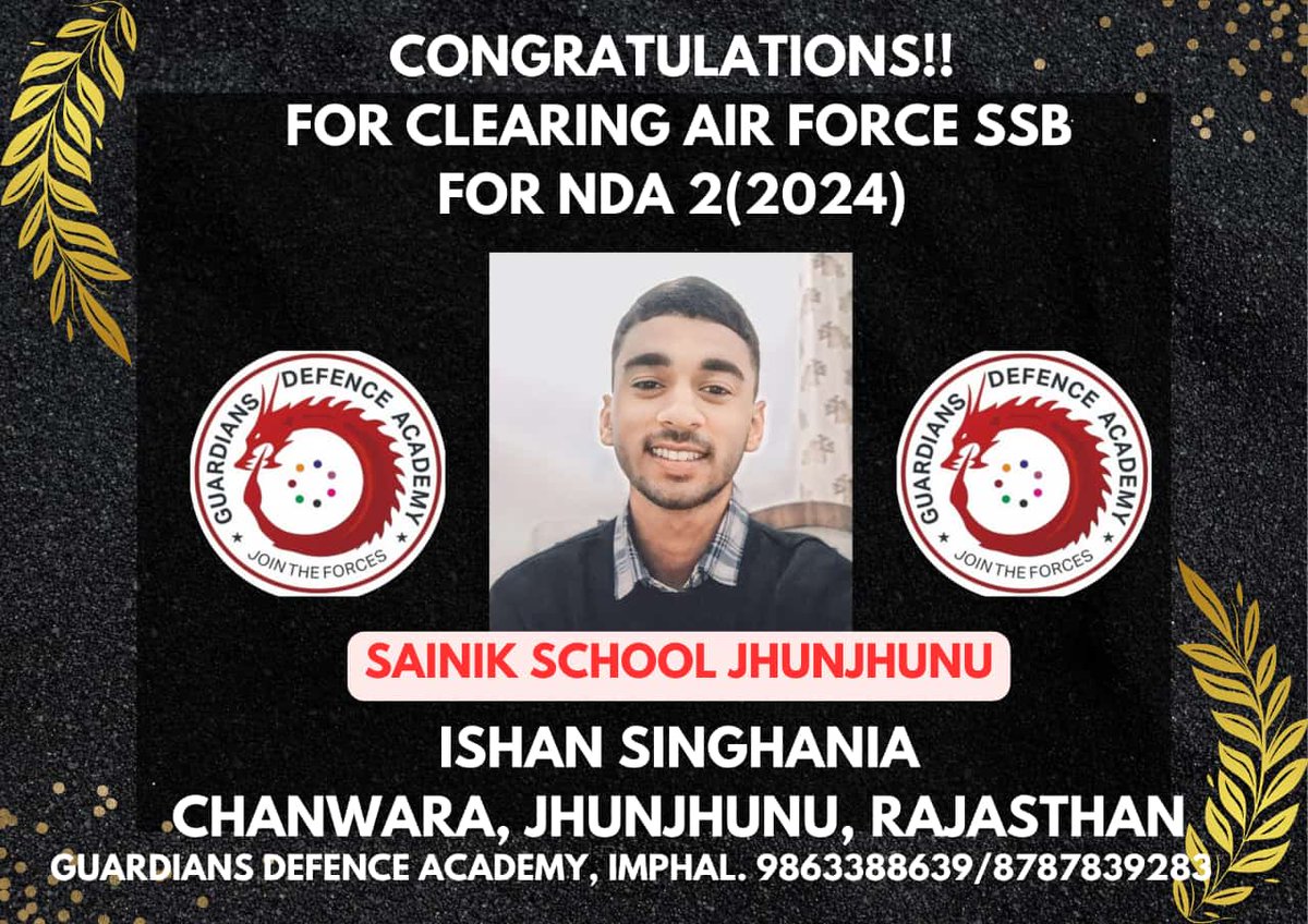 Vidul_201's tweet photo. #SSB #NDA #HappinessIsAChoice
#pride
One more #pathbreaking performance
One look at this young cadet & his responses told me he has it all in him that is required to become a Leader
Hats off to principal & staff @sainikschooljjn
Right attitude & actions always pay a dividend https://t.co/6f3ZEjEdky
