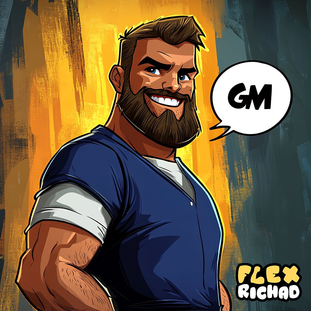 richad_xyz's tweet photo. Rise and shine, chads! It's time to conquer the day with your chad energy. Good morning, GM! 💪

#GM #GoodMorning #RICHAD $RICHAD 

-------
Created with #FLEX https://t.co/i5uB7nyoAn https://t.co/haxurF8WNv
