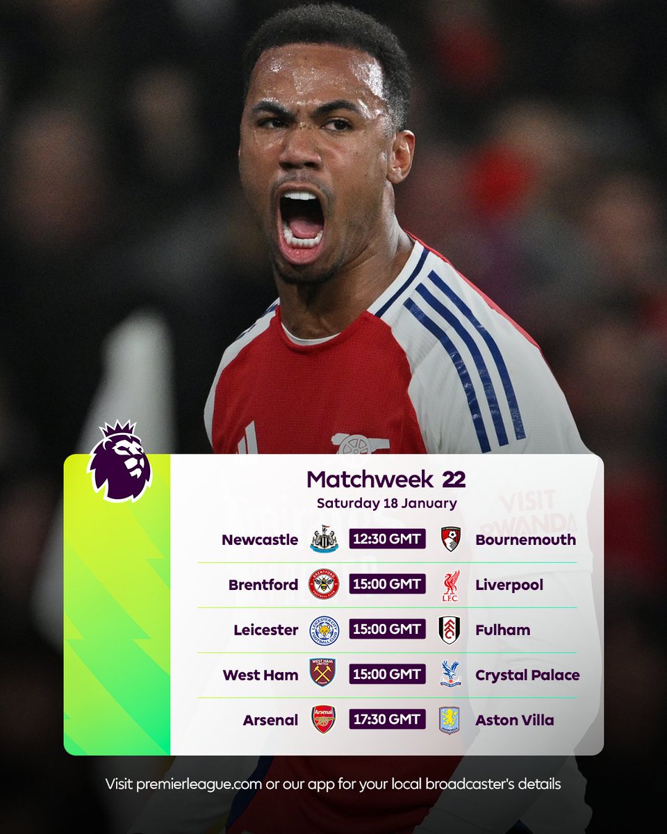 Feast your eyes on these Saturday fixtures 🍽